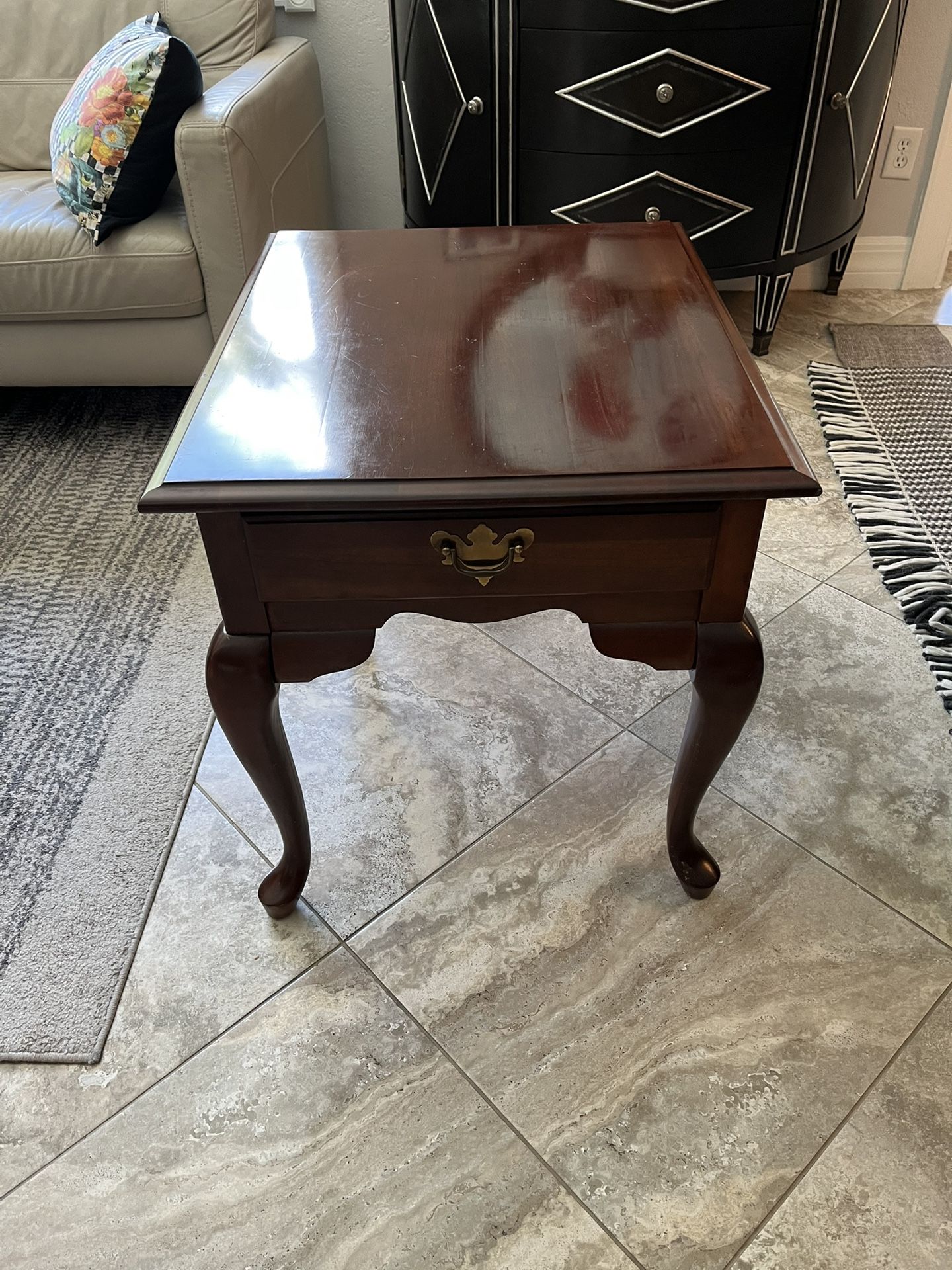 Broyhill Cherry End Table