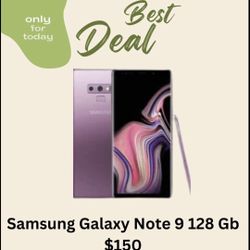 Samsung Galaxy Note 9 128 Gb Locked 
