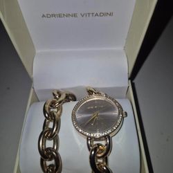 Adrenaline Vittadini Watch And Bracelet 