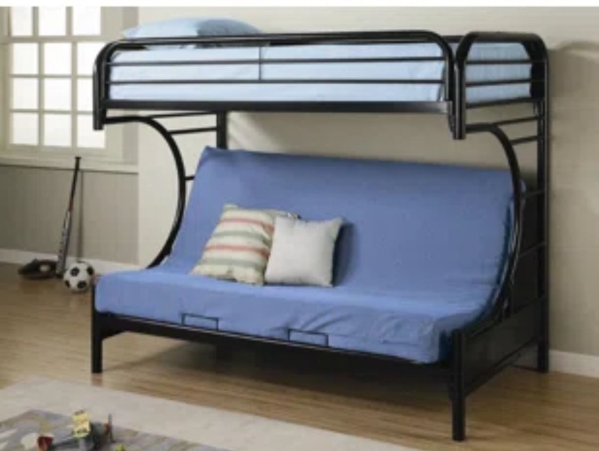 Adjustable Full/Twin Bunk Bed 