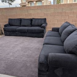 United Furniture Slate Gray Sofa Set - Delivery Available