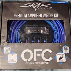 premium amplifier wiring kit skar OFC