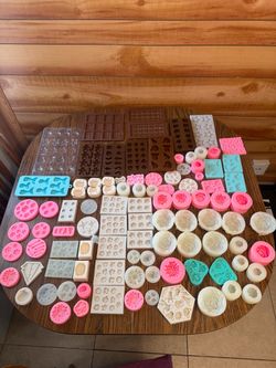 Silicone Chocolate and Candle Molds