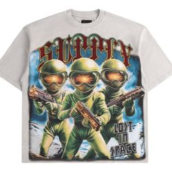 Supply T Shirt Green Aliens