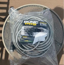 Brand new Bionic Steel Heavy Duty Stainless Steel Garden Hose, 100 feet long