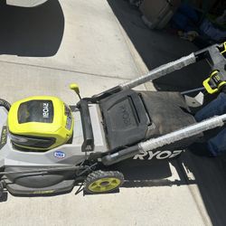 RYOBI lawn mower