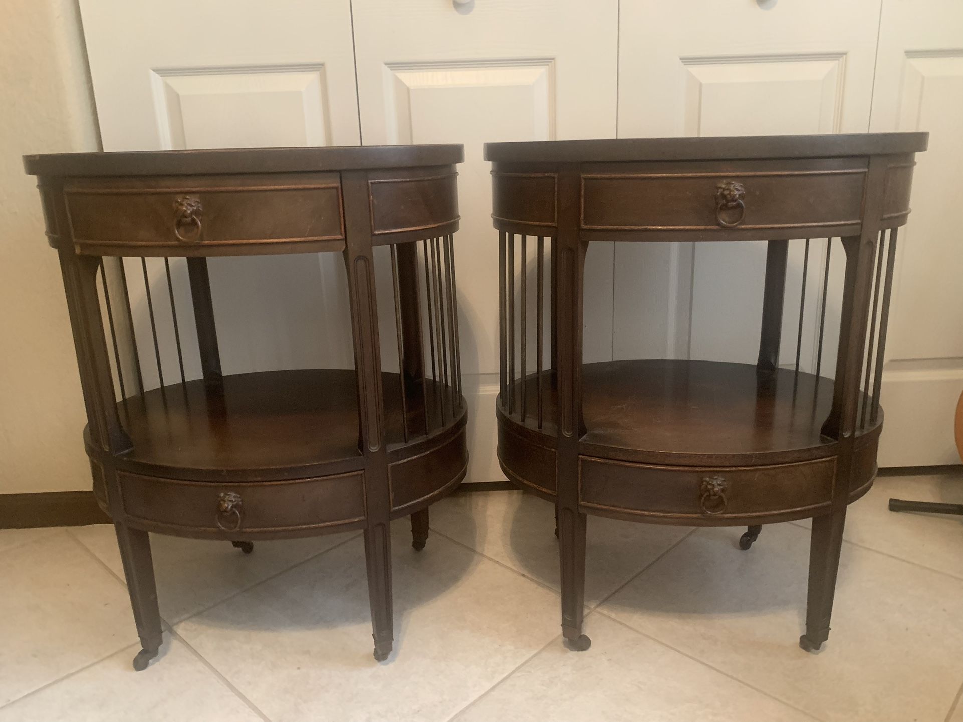 Antique/vintage end tables
