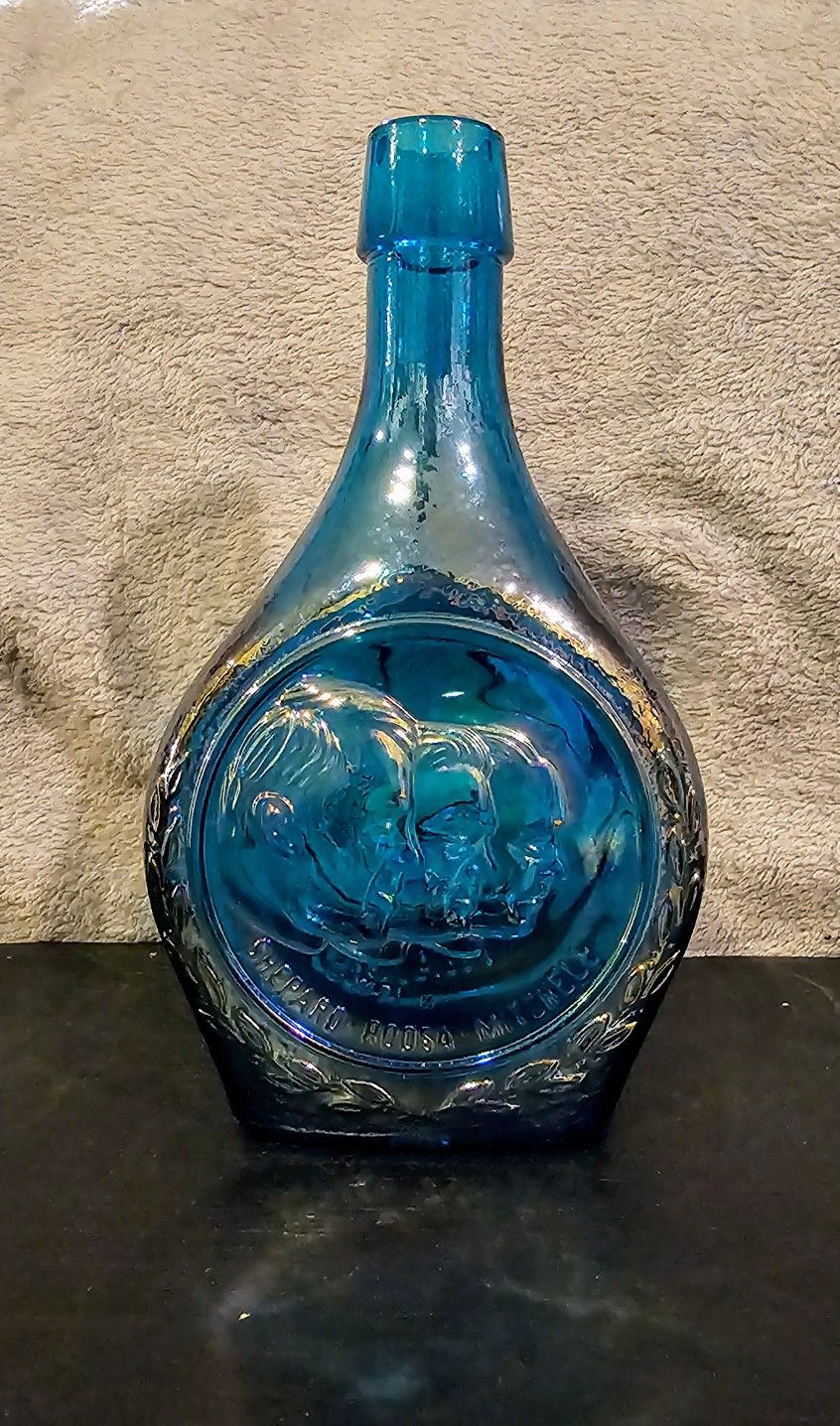 Vintage Wheaton APOLLO 14 Great American Series Glass Decanter, 1971