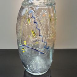 RALPH HARVEY ABSTRACT ART GLASS VASE