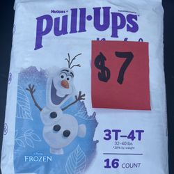 Brand New Huggies Pull Ups Size 3T-4T Diapers 