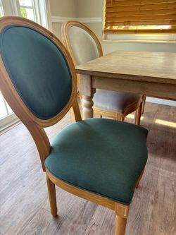 Dining table - dinning chairs- bench for living