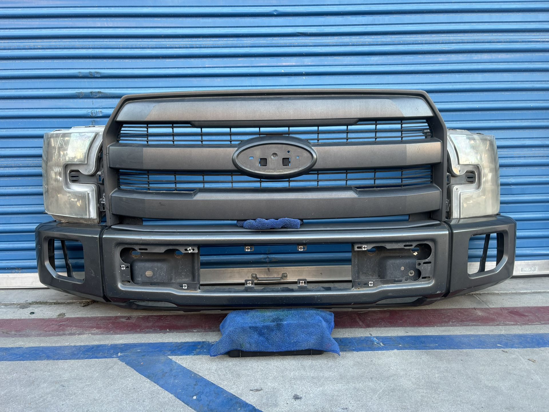 2015,2016,2017 Ford F-150 Front Bumper,Grill,Headlights/Defensa,Parrilla,Focos Oem,Original Ask