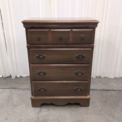 Homestead by Sears Dark Brown Four-Drawer Chest of Drawers