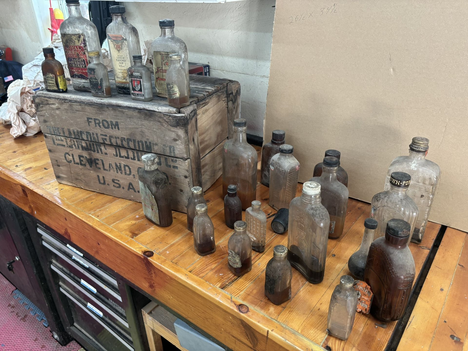 Antique Liquor Bottles