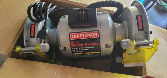BENCH GRINDER, 6 IN.