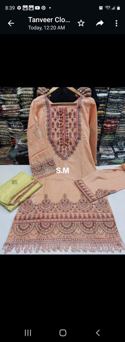 Beautiful Fully Embroided Pakistani 3pc Suit