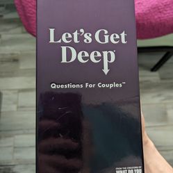 "Let's Get Deep" Couples Card Game 