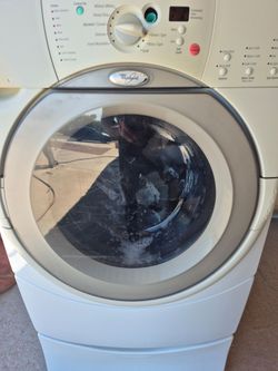Whirlpool duet front load washer  $100