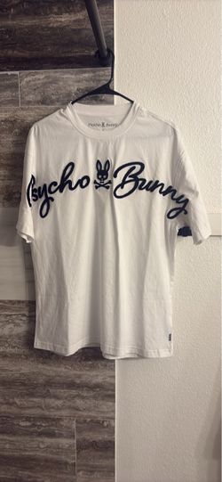 Psycho Bunny White Graphic T-Shirt