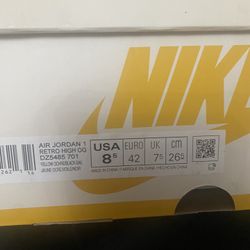 Jordan 1 Ochre 