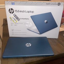 HP 15.6 Inch  Blue Laptop