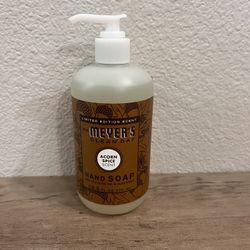 Mrs Meyers Hand Soap Acorn Spice $3