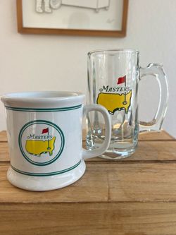 Masters Ceramic Coffee Mug &  Masters Heavy Glass Beer Mug