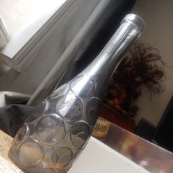 Decorative LOVLIG Black Bubble Bottle Vase