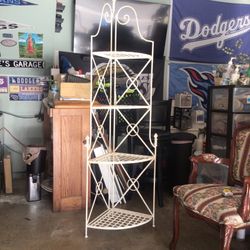 Corner Vintage Metal Foldable Corner Stand