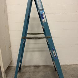 6 Foot Fiberglass Step Ladder 