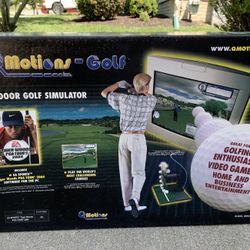 Q Motions Indoor Golf Simulator