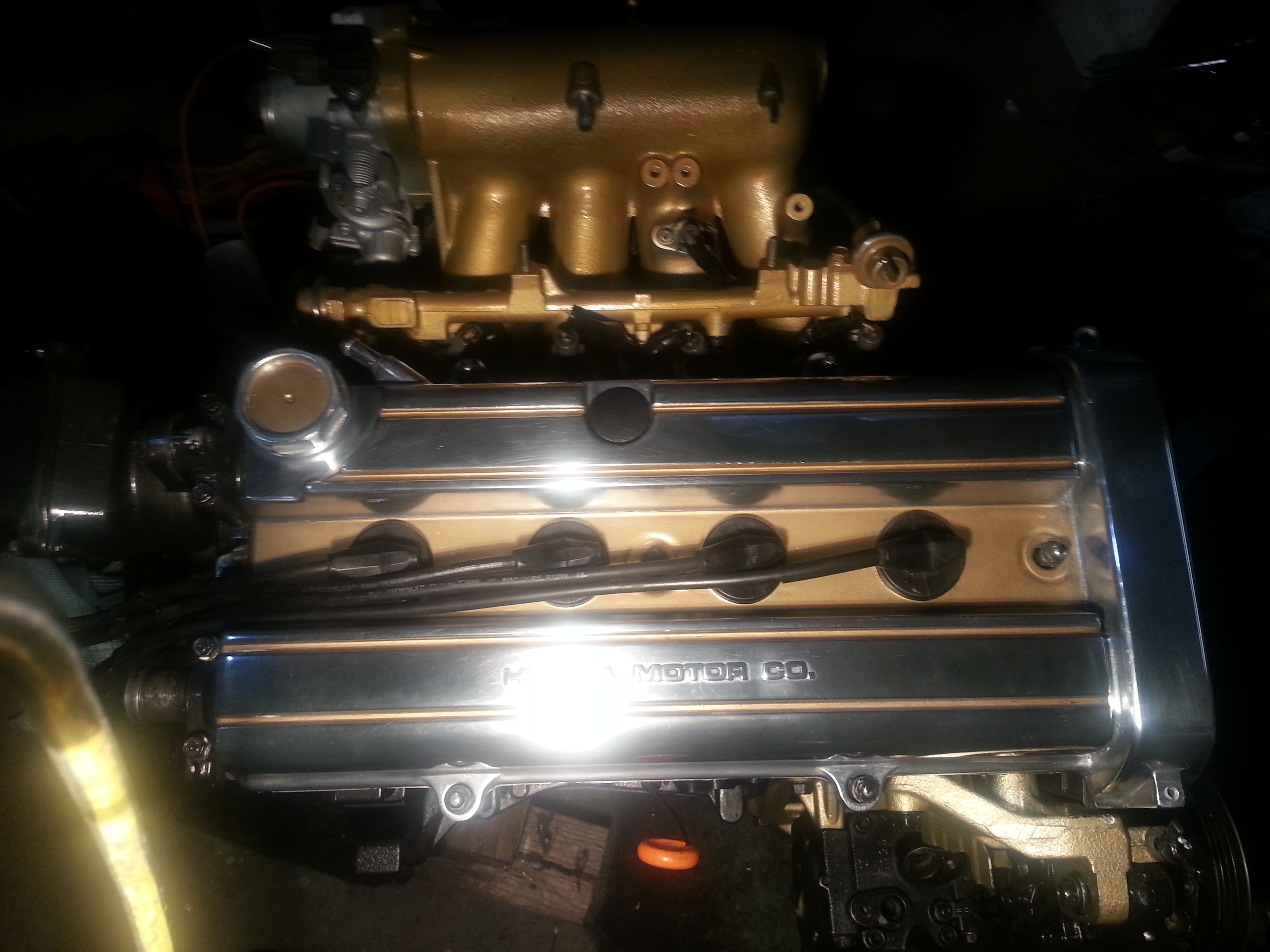B18B1 VALVE COVER POLISHED or COLBALT BLUE for Sale in Federal Way, WA