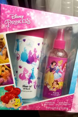 Disney Princess Body Spray & Shower Gel.