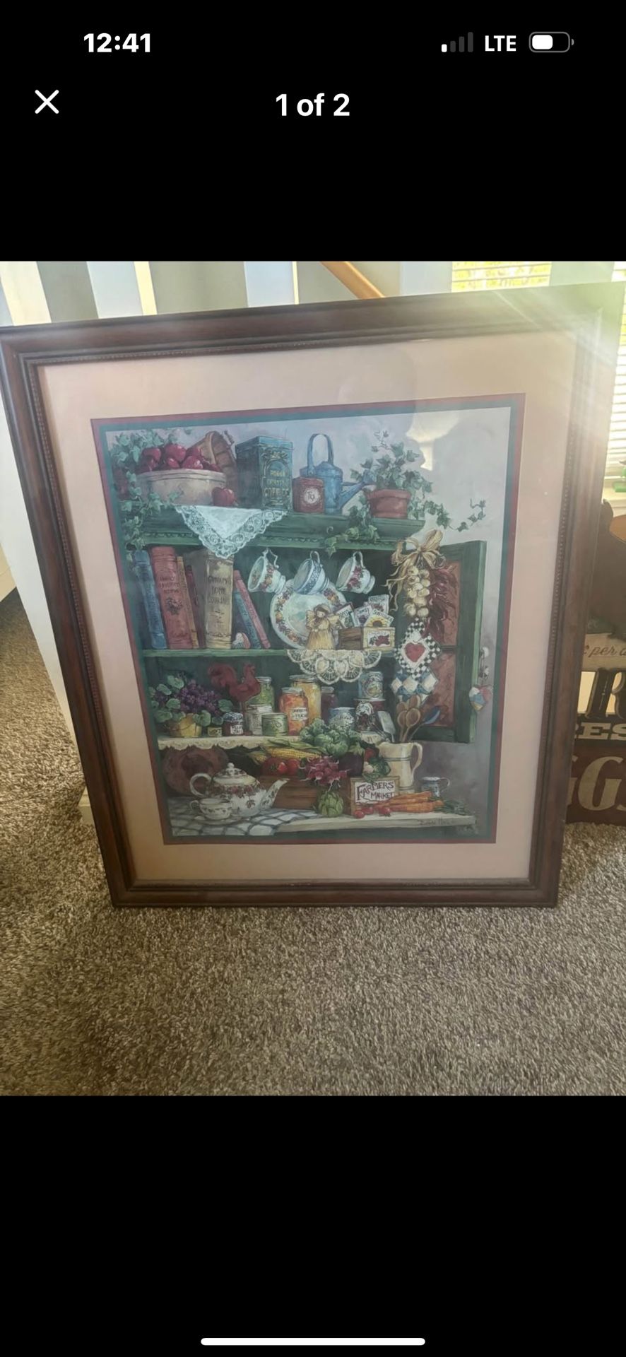 Barbara Mock Picture In Frame