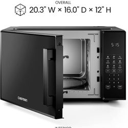 NEW!  Countertop Microwave Oven 1.1 Cu. Ft., 1000 Watts with 10 Power Levels, 6 Cooking Presets