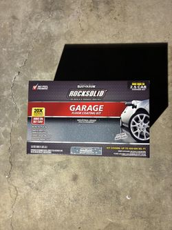 Rust-Oleum RockSolid 180 oz Dark Gray Polycuramine 2.5 Garage Floor Kt