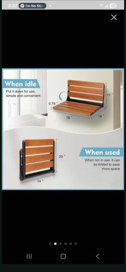 Teak Shower Seat