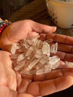 Quartz crystals 