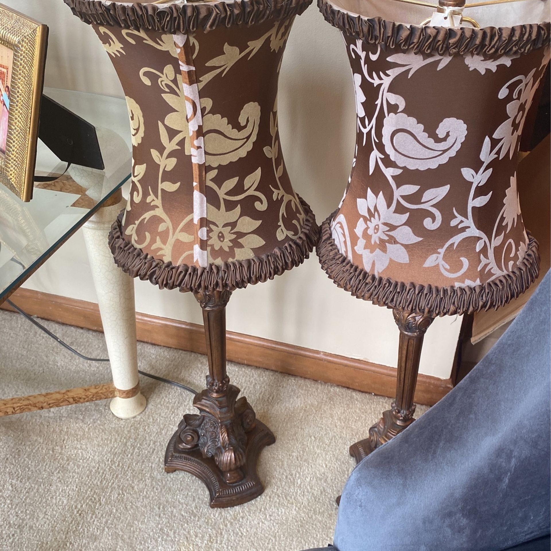 Decorative (2) Lamps