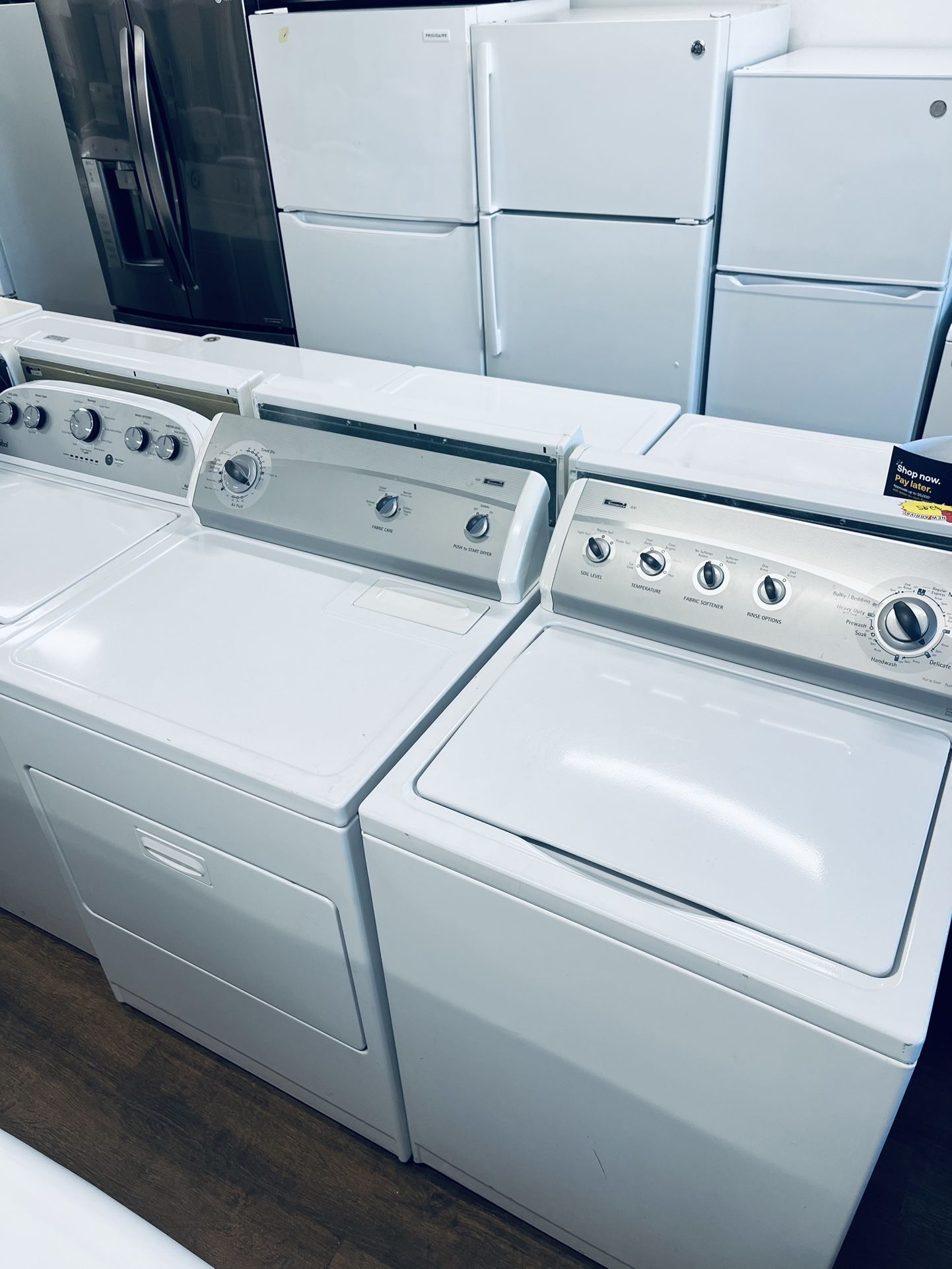 Kenmore White Washer And Dryer Set
