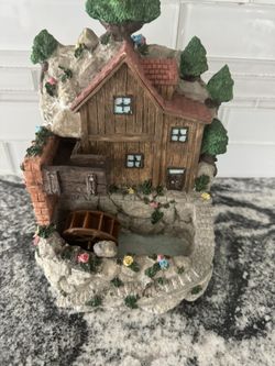 Small waterfalls with the music