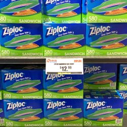 Ziploc Sandwich 580 Ct