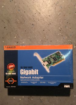 Linksys network adapter 10/100/1000 Gigabit
