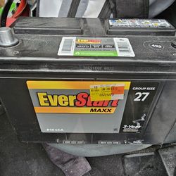 Brand new battery