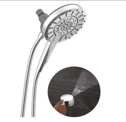 Delta
In2ition ProClean 5-Spray Wall Mount Dual Fixed and Handheld Shower Head in Chrome