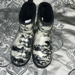 Ugg Clear Marble Mini Boots