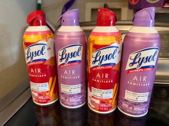Brand new Lysol bundle (4) for ($20)(Cash only)(price is firm)