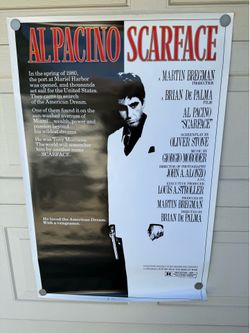 Scarface 27x40 poster - Three of them for 20