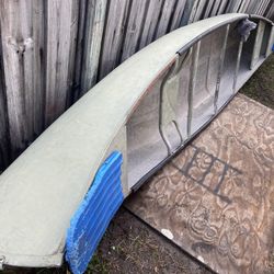 15ft Aluminum Canoe