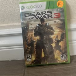 Gears Of War 3 Xbox 360